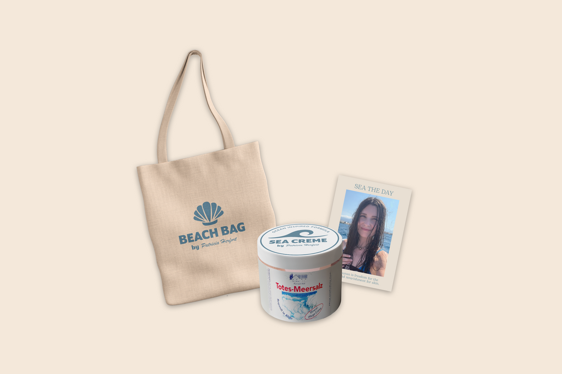SEA CREME 250ml | Meersalz-Pflege für reine & strahlende Haut + Autogrammkarte & Beach-Bag